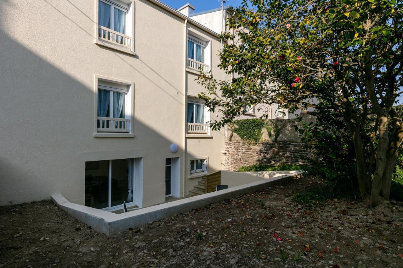 La Belle Poule : Chambre Spacieuse Avec Sdb Privative, Cuisine Et Salon Partages, Terrasse, Proche Facs Et Centre Brest Exterior foto