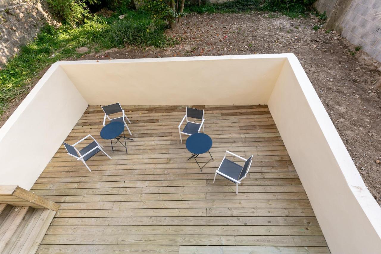 La Belle Poule : Chambre Spacieuse Avec Sdb Privative, Cuisine Et Salon Partages, Terrasse, Proche Facs Et Centre Brest Exterior foto